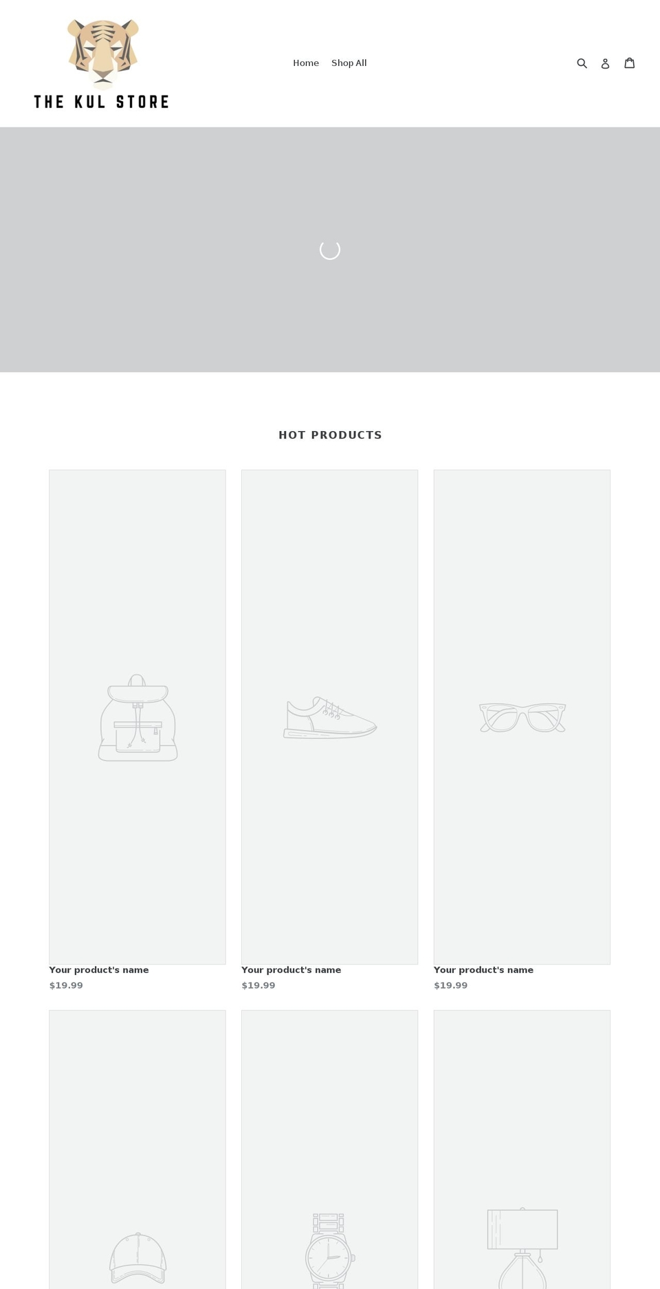 thekulstore.com — Shopify storefront screenshot