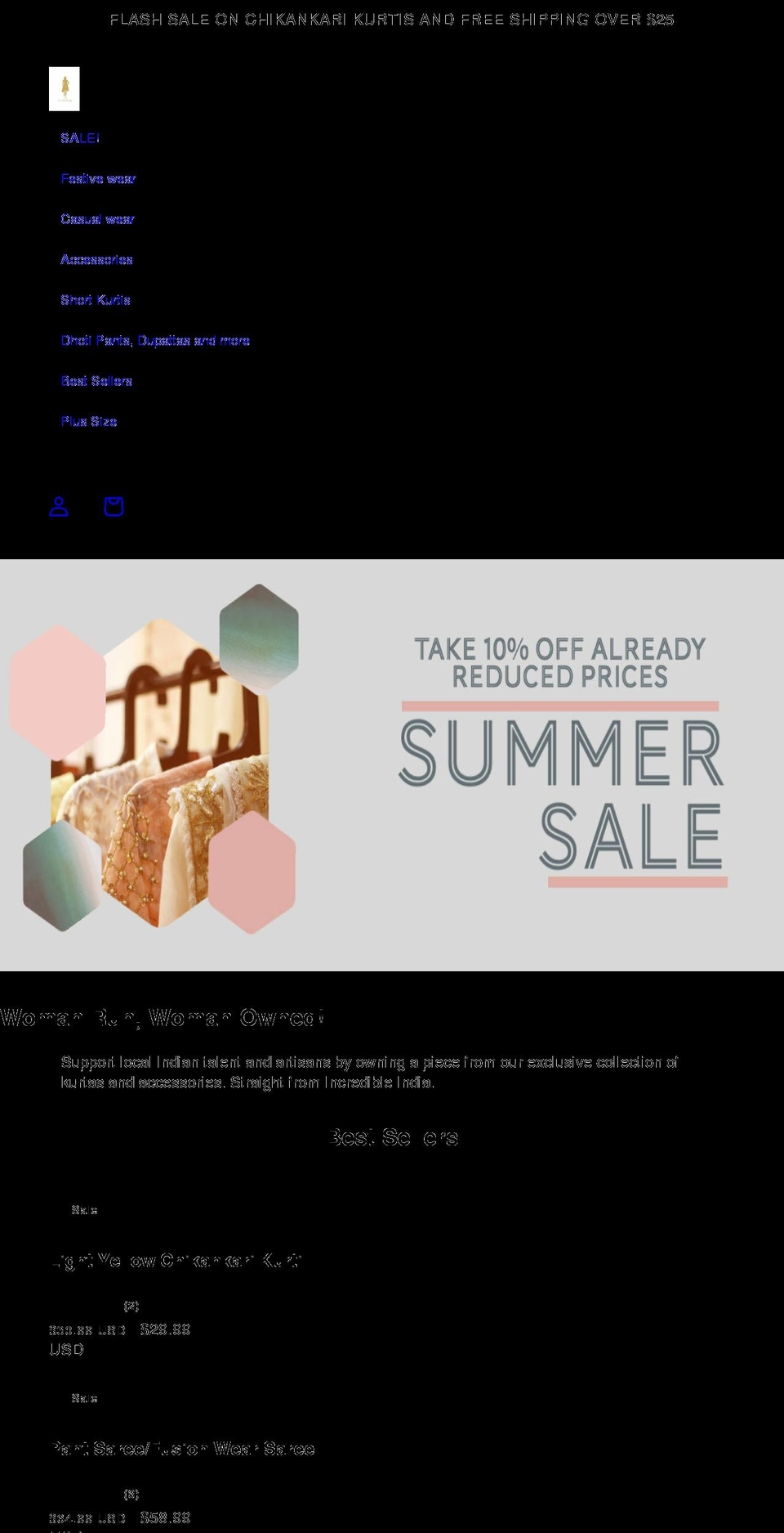 thekurtalady.com shopify website screenshot