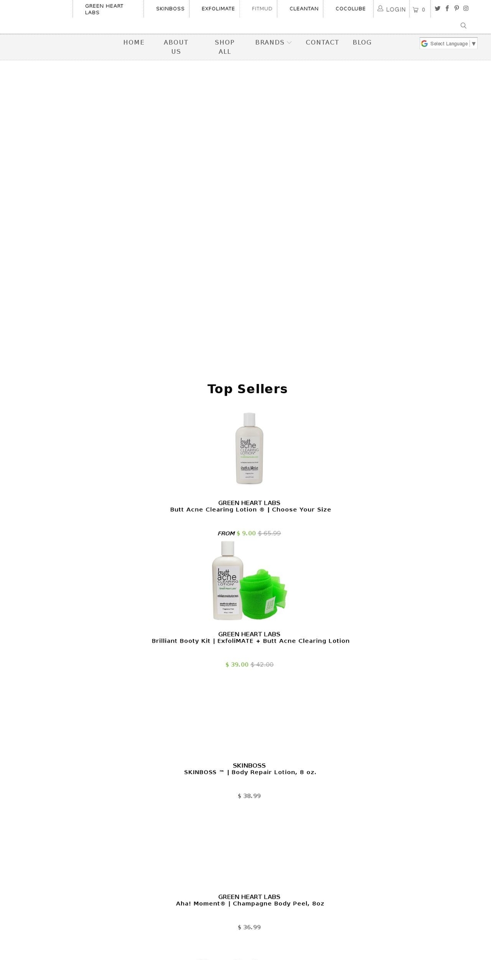 thelabandcompany.com shopify website screenshot