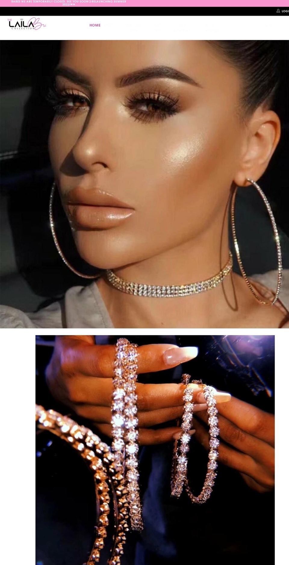 thelailabricollection.com shopify website screenshot