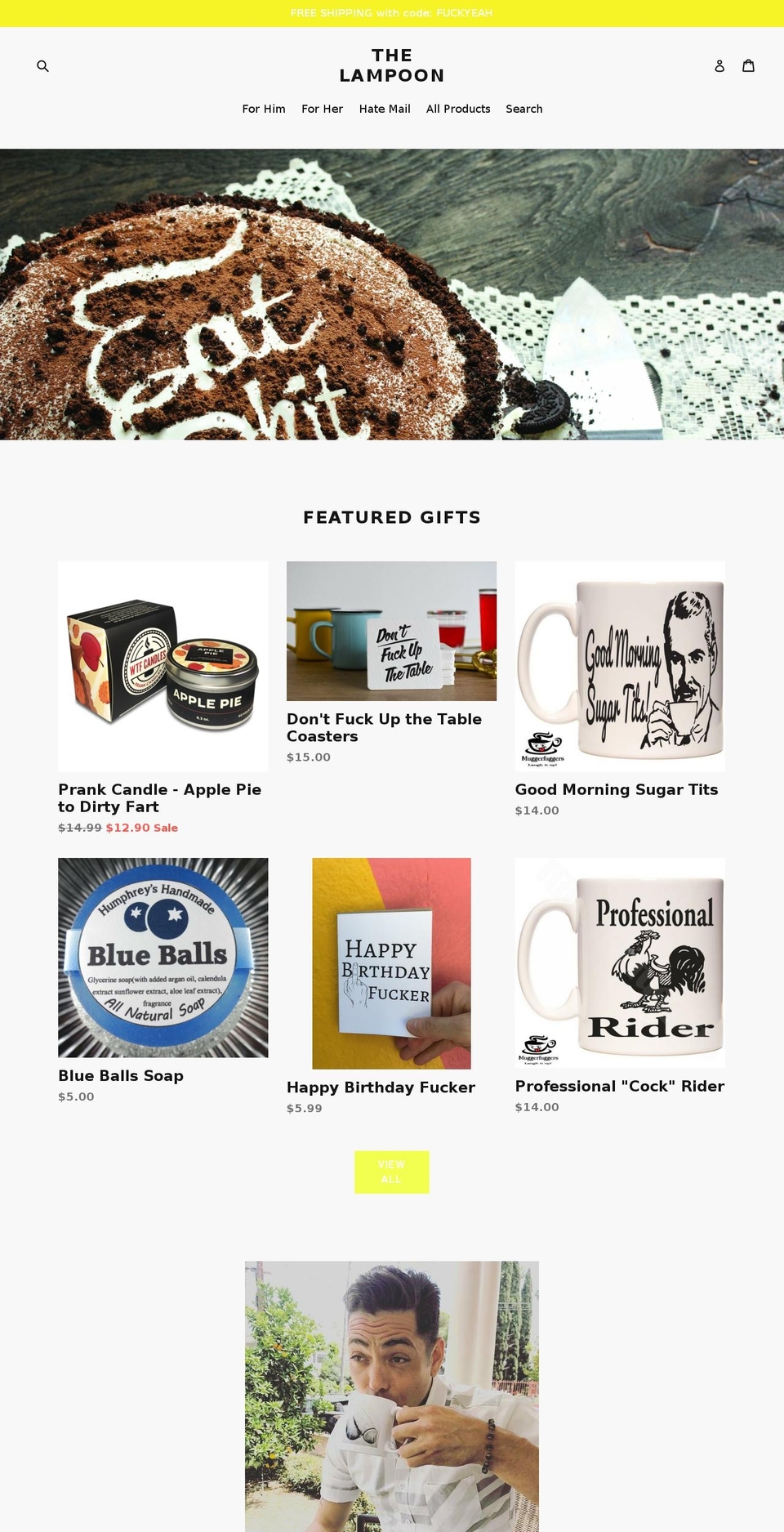 thelampoon.com — Shopify storefront screenshot