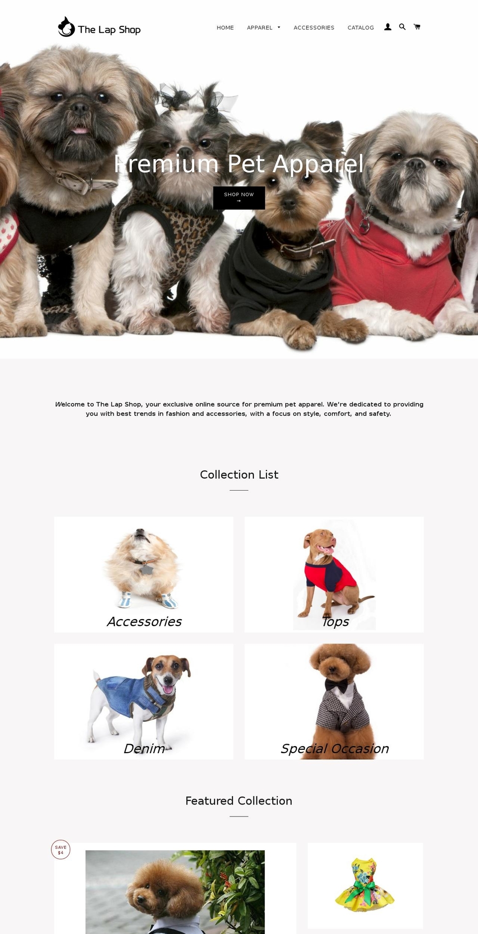 thelapshop.com shopify website screenshot