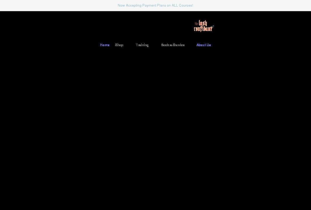 thelashconfidant.com shopify website screenshot