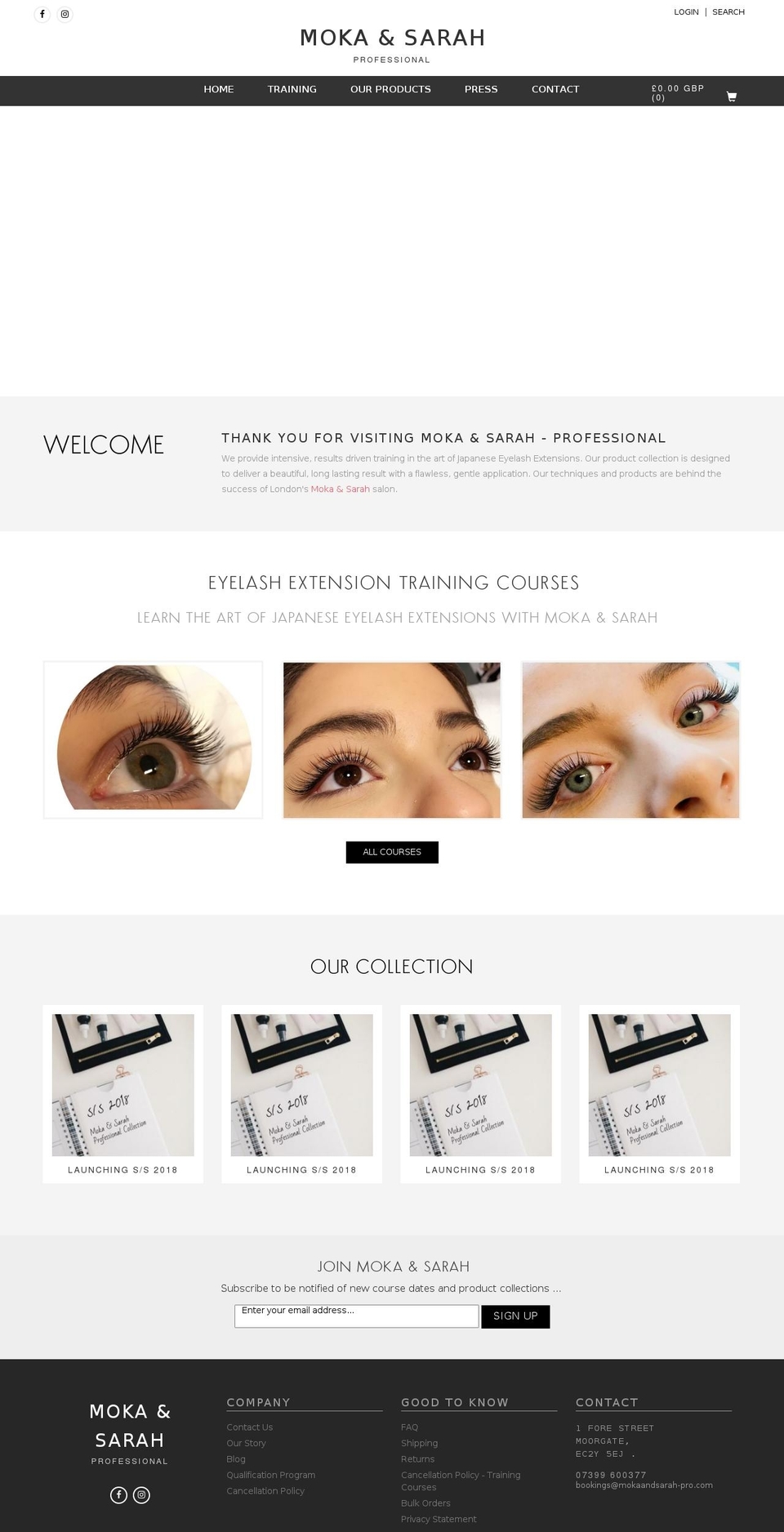 thelashedit.com shopify website screenshot