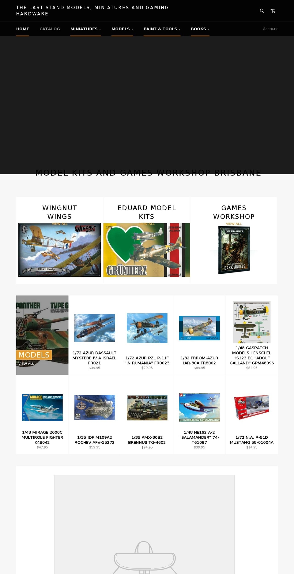 thelaststand.com.au shopify website screenshot