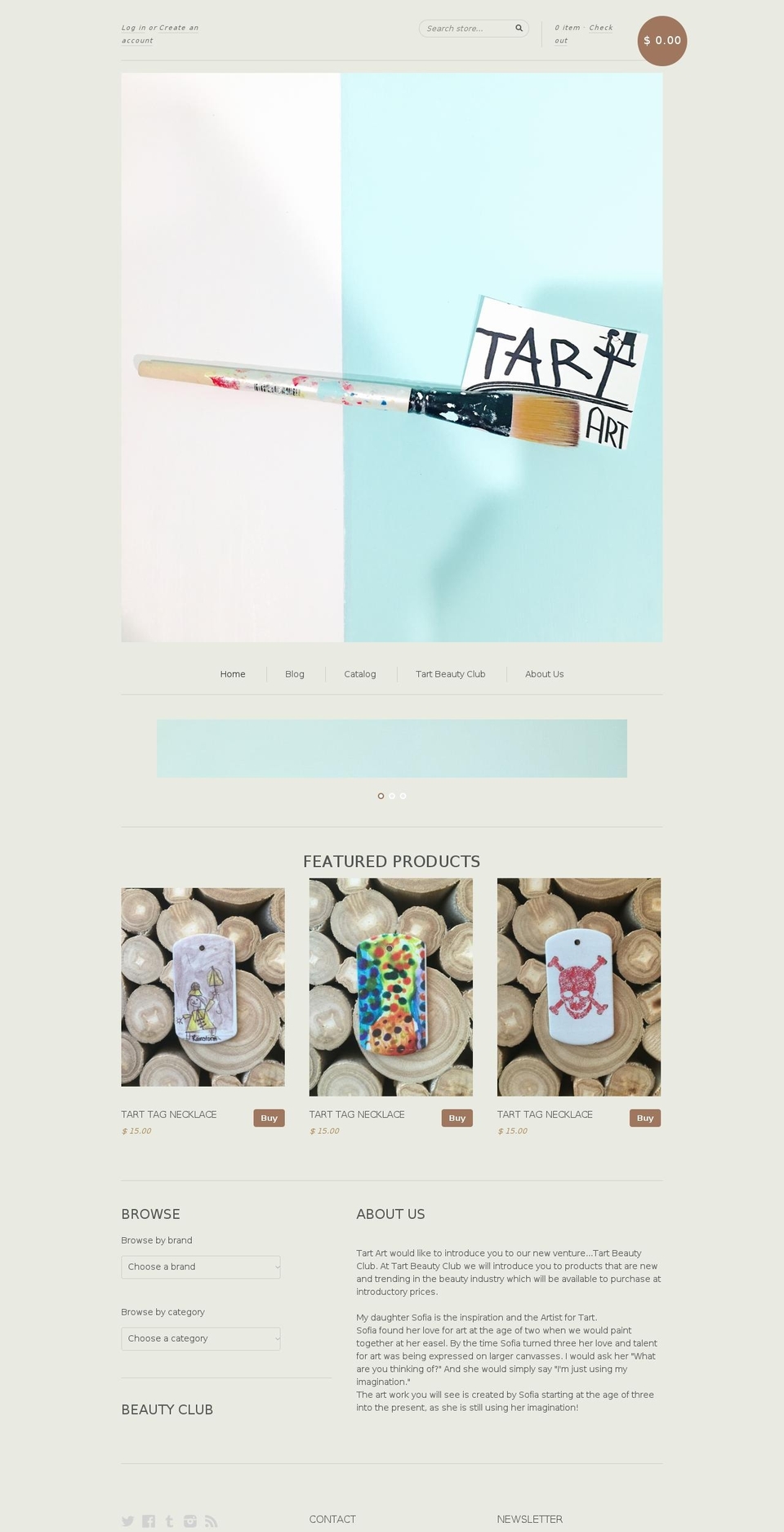 thelatube.com — Shopify storefront screenshot
