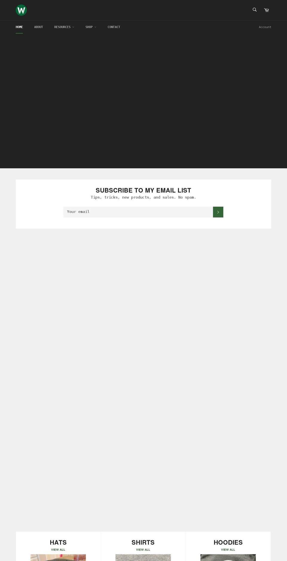 thelawnwhisperer.net shopify website screenshot