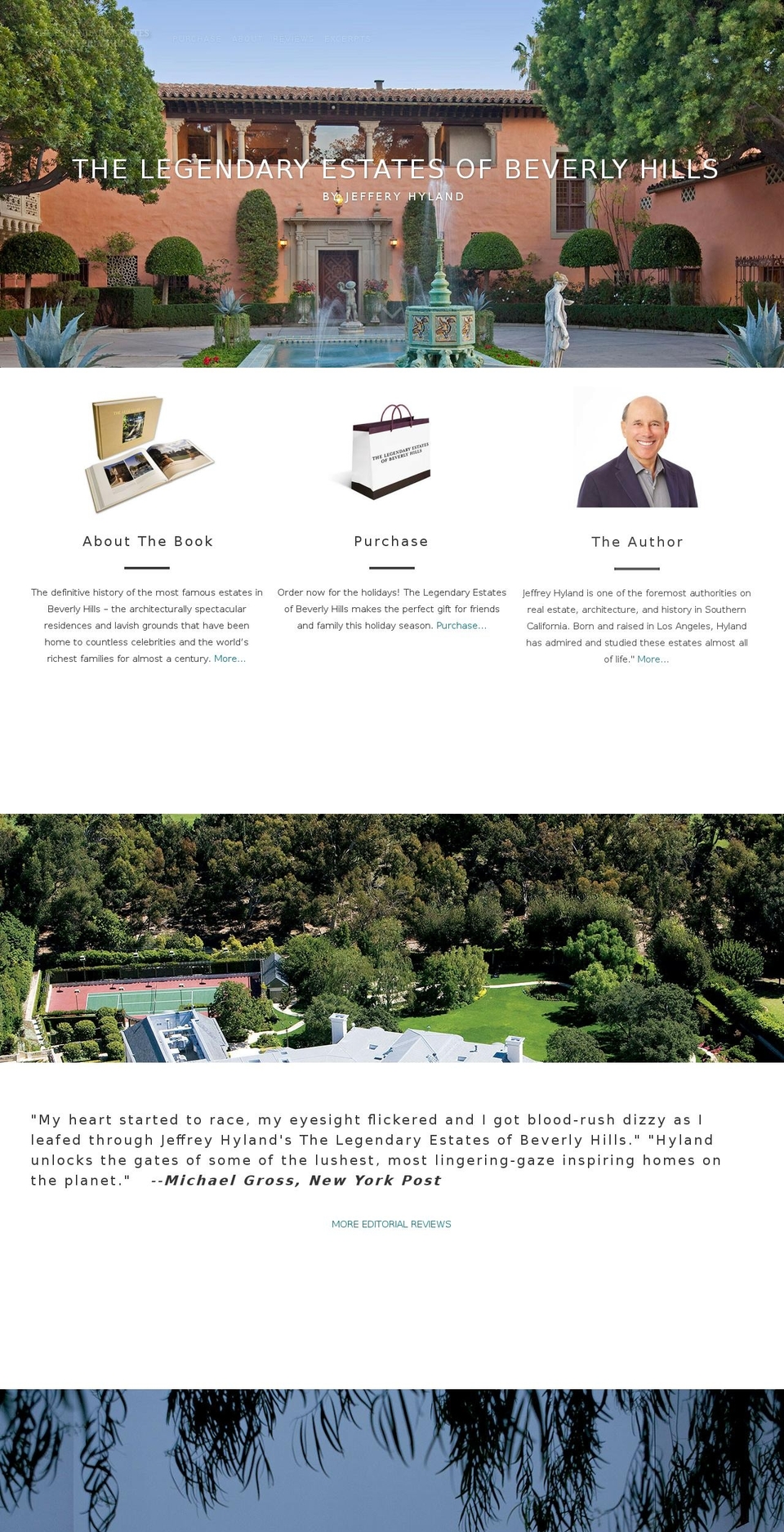 thelegendaryestatesofbeverlyhills.com shopify website screenshot