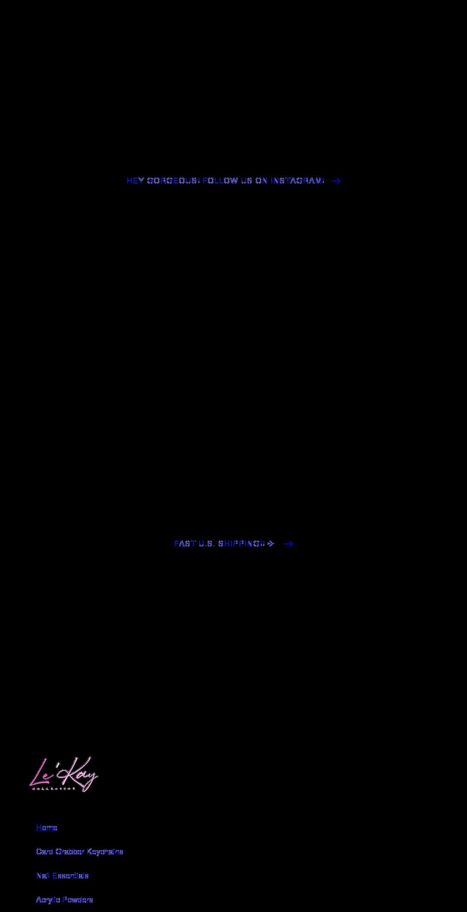 thelekaycollection.com shopify website screenshot