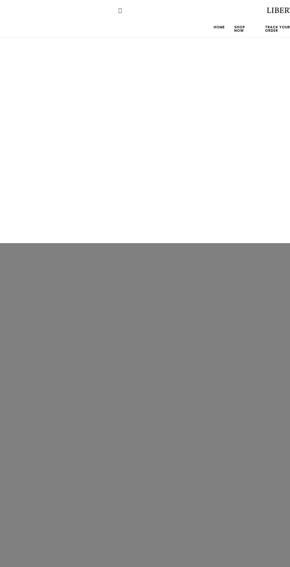 thelibertylove.com shopify website screenshot