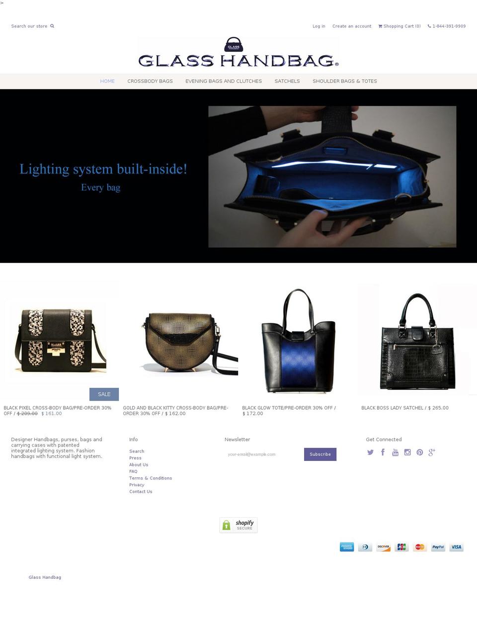 thelightedpurse.com shopify website screenshot