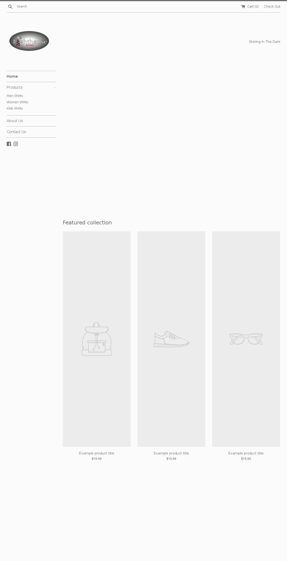 thelighthouseboutique.com shopify website screenshot