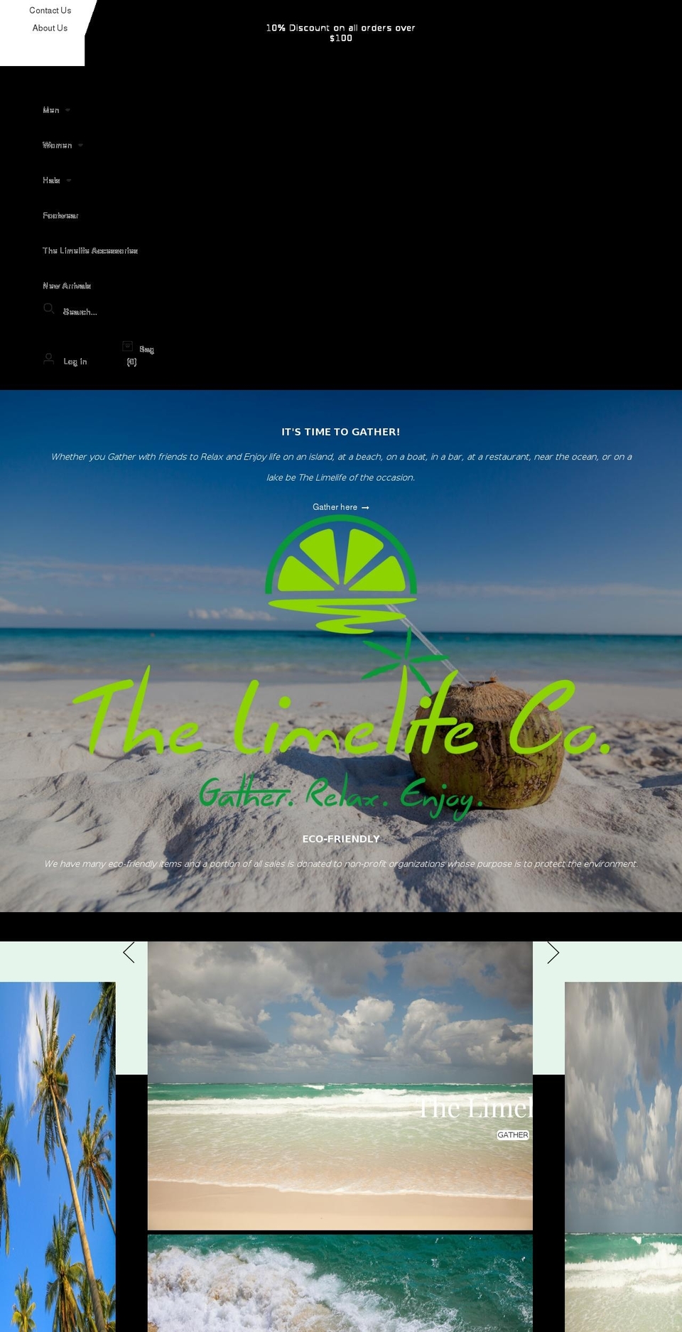 thelimelifeco.com shopify website screenshot