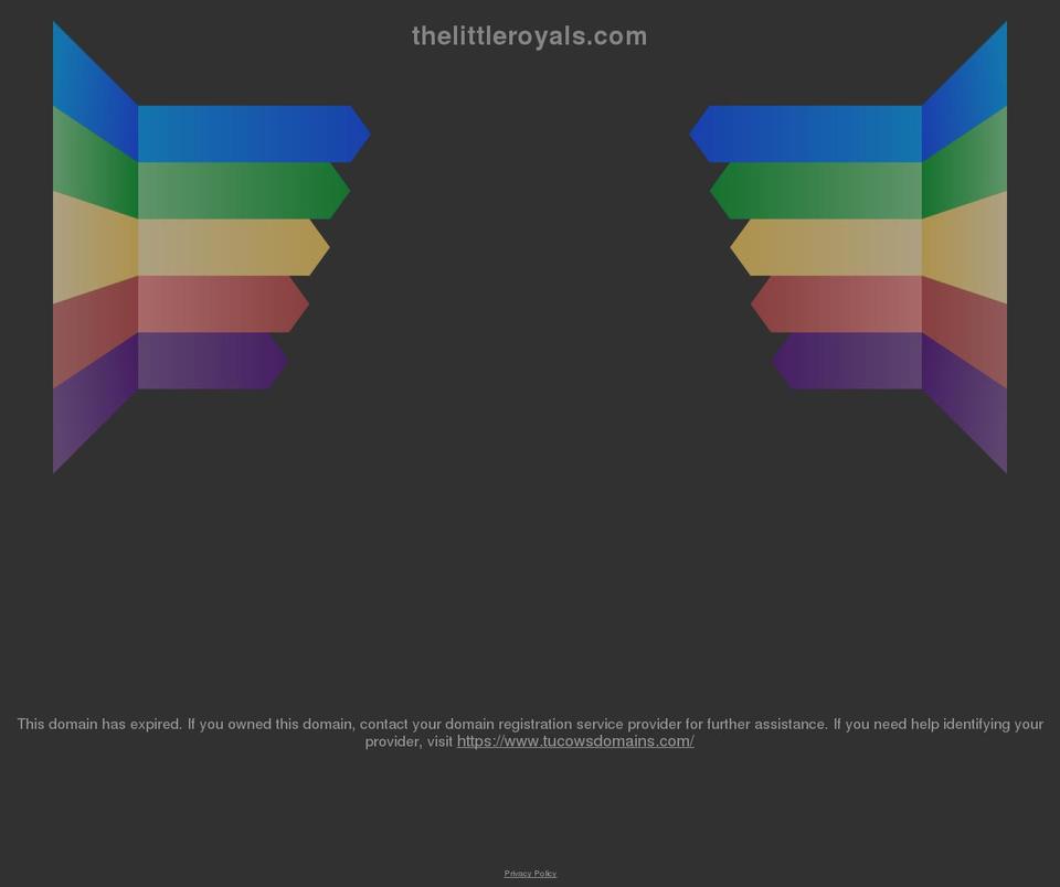 thelittleroyals.com shopify website screenshot