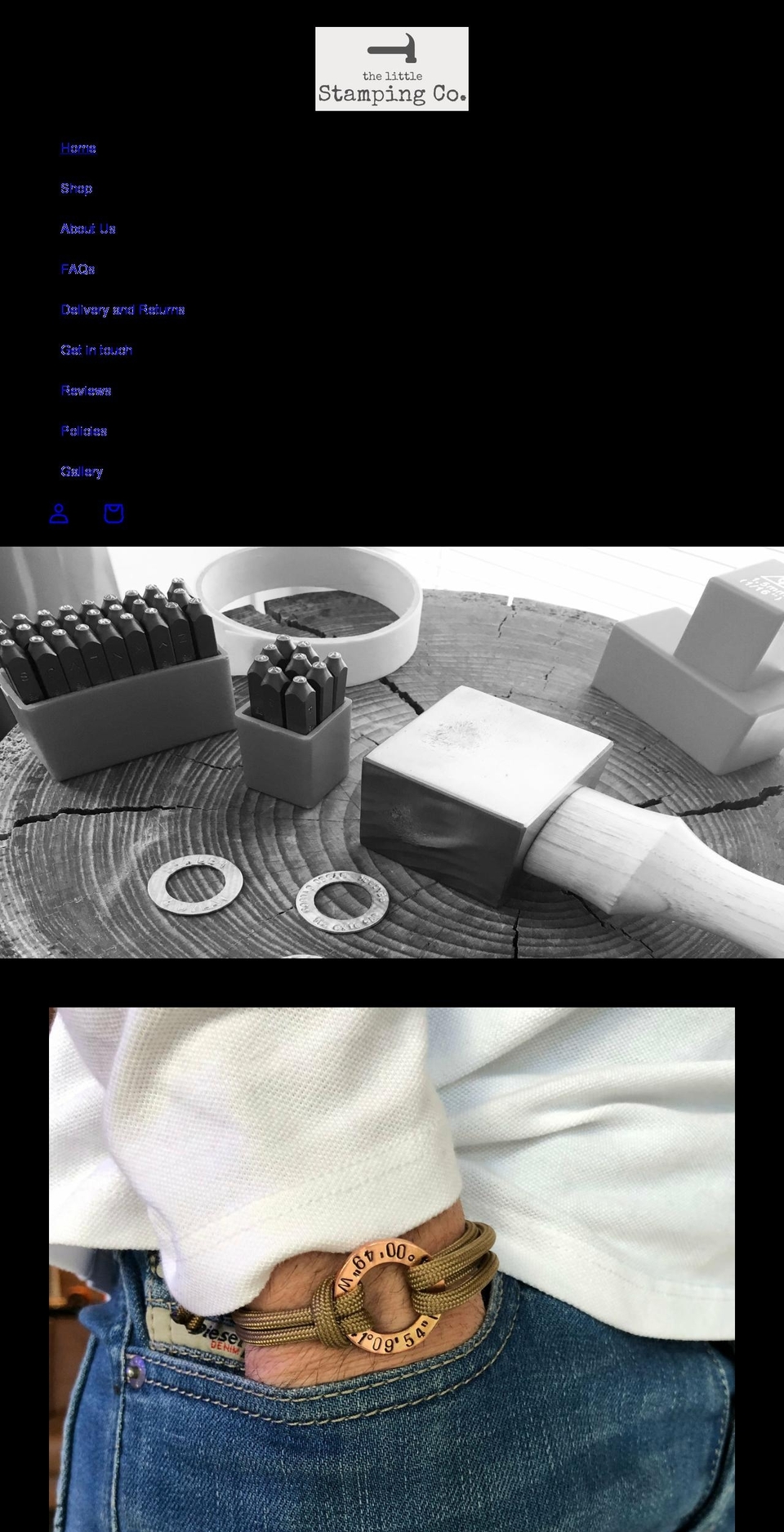 thelittlestampingco.com shopify website screenshot