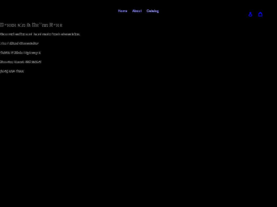 thelittlestchocolatier.com shopify website screenshot