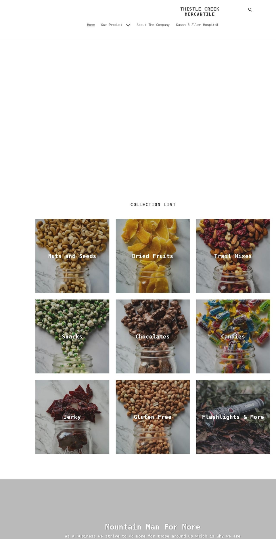 thelocalnuthouse.com shopify website screenshot