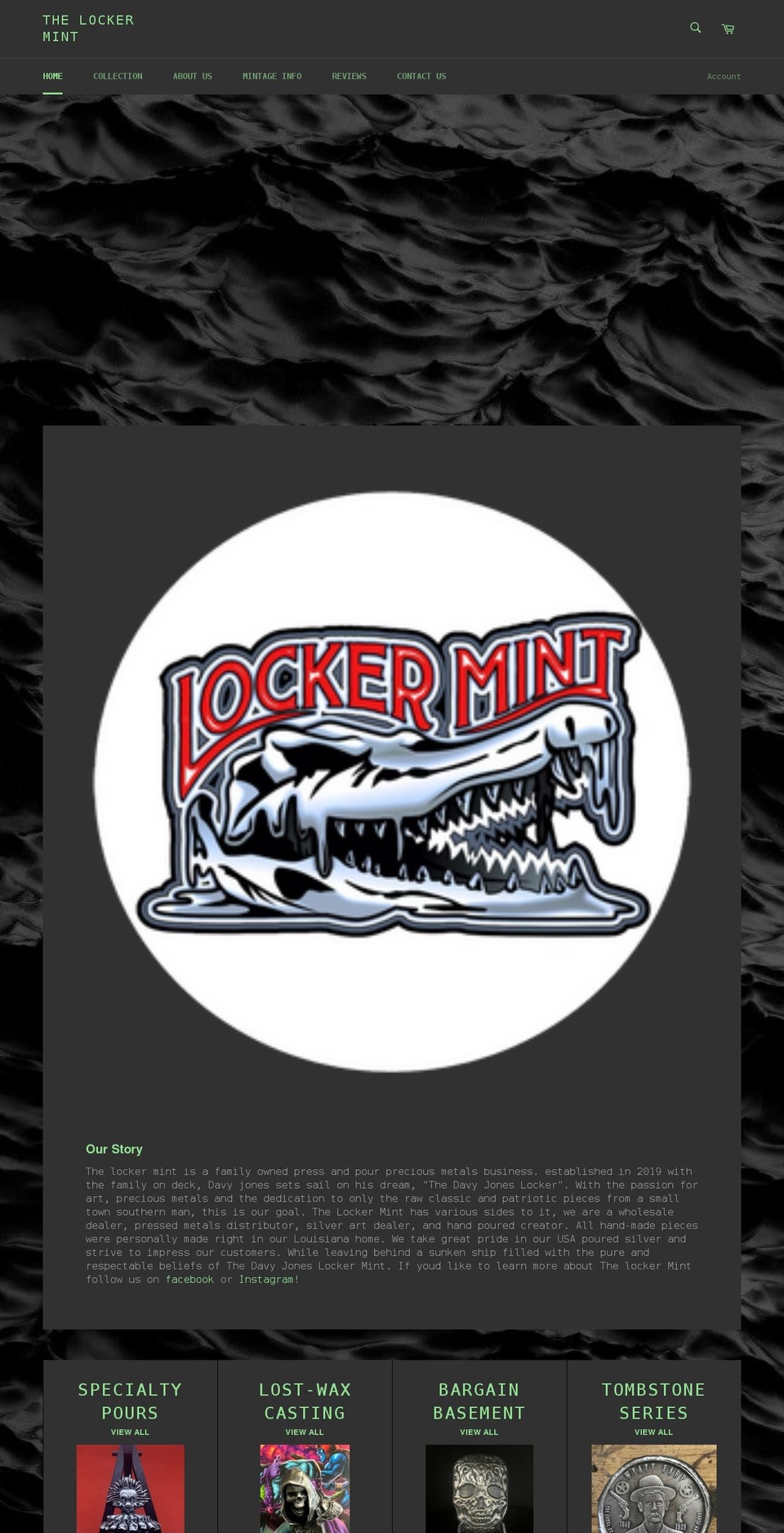 thelockermint.com shopify website screenshot