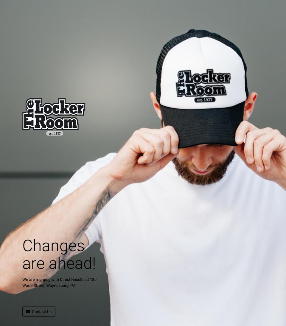 thelockerroomwbg.com — Shopify storefront screenshot
