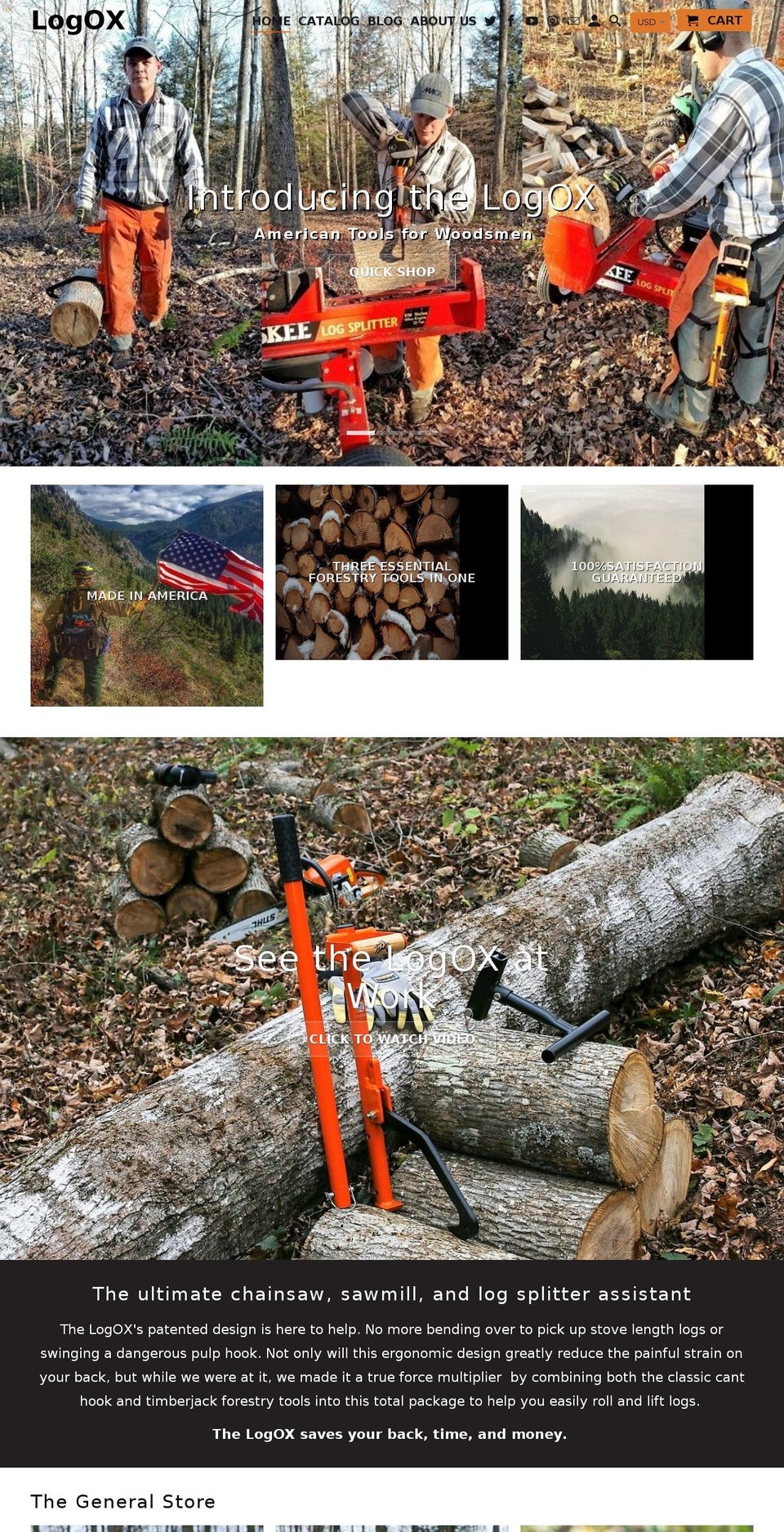 thelogox.com shopify website screenshot