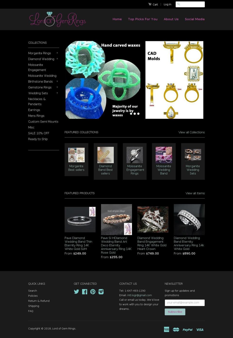 thelogr.com — Shopify storefront screenshot