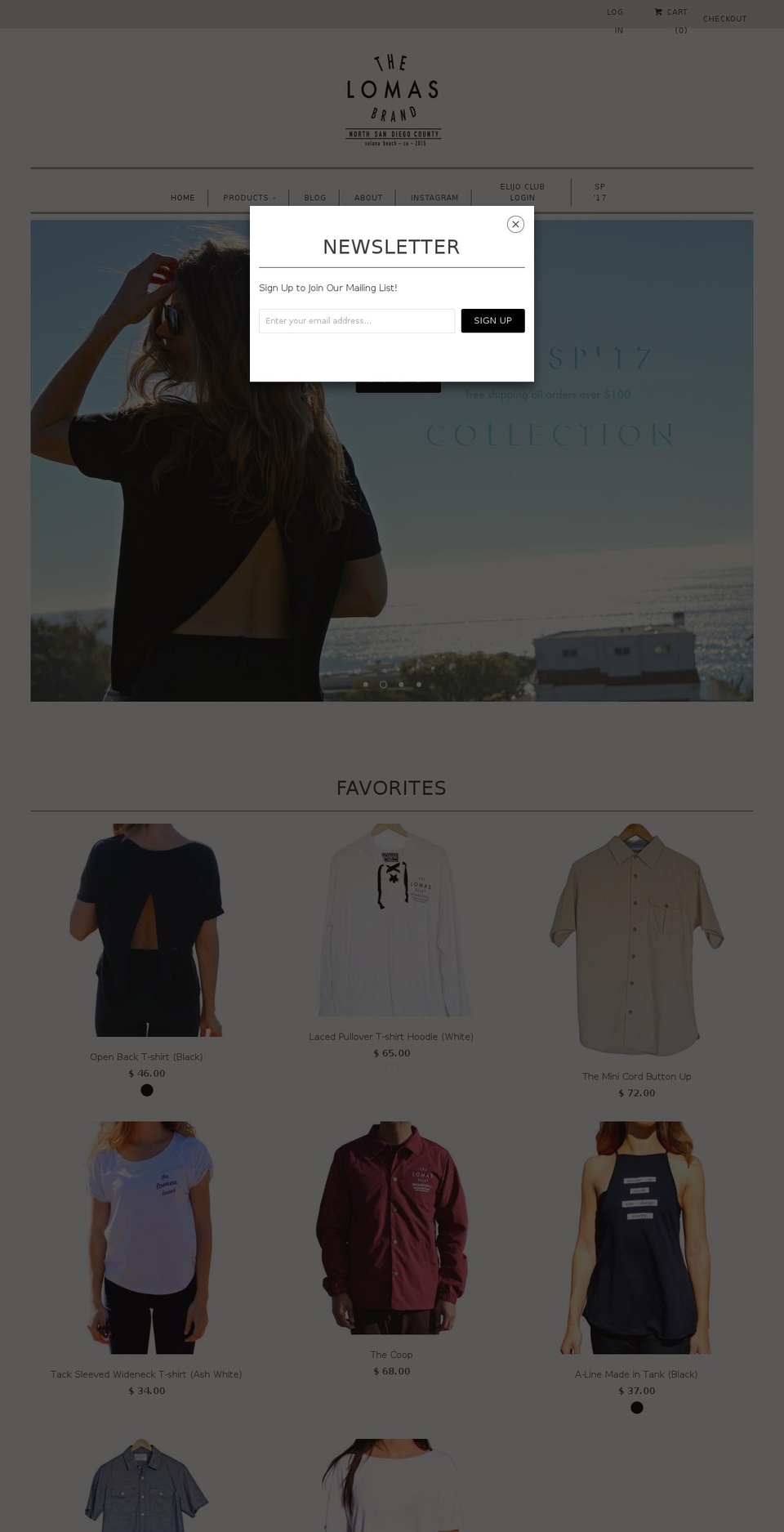 thelomasbrand.com shopify website screenshot