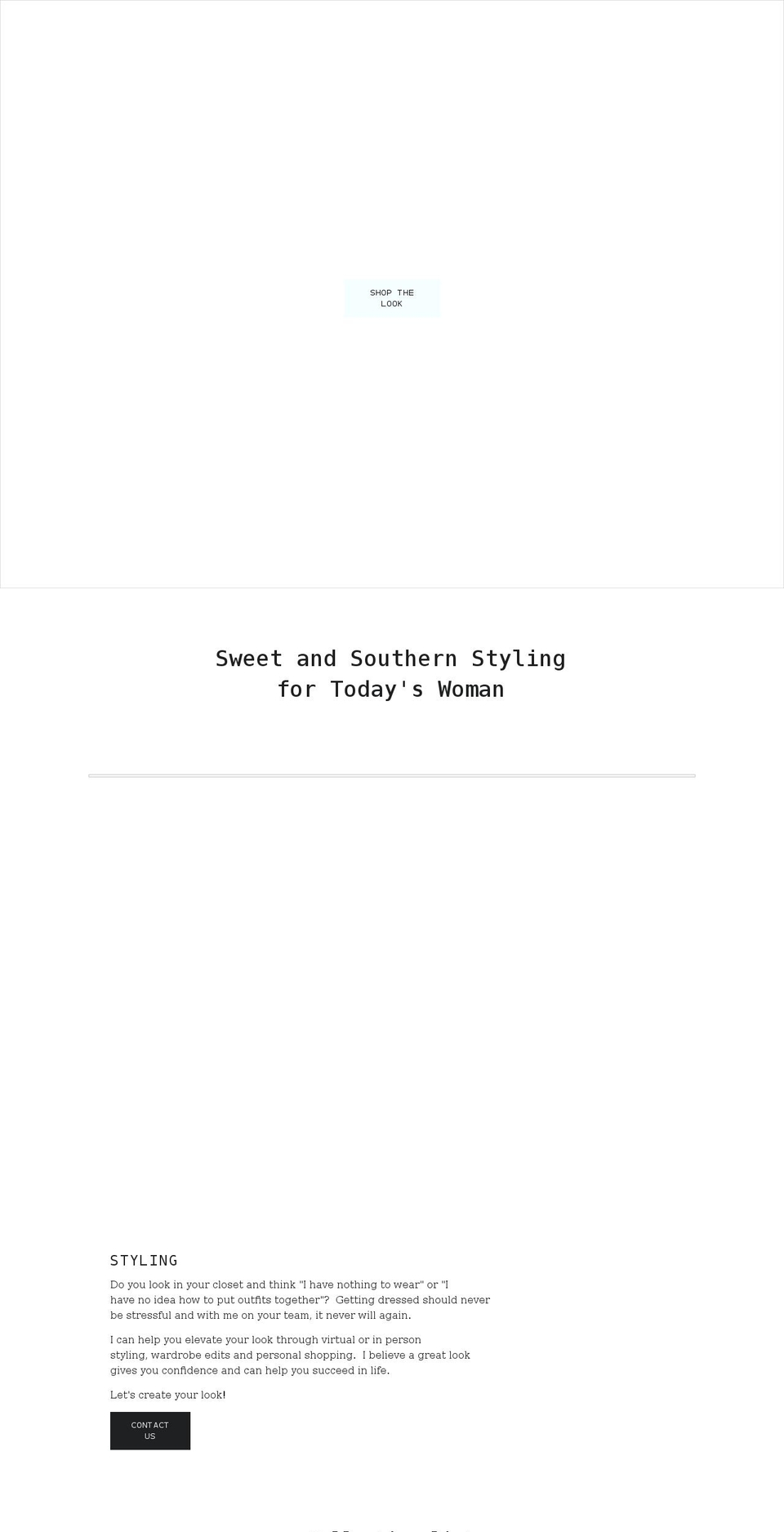 thelookbylucy.com shopify website screenshot