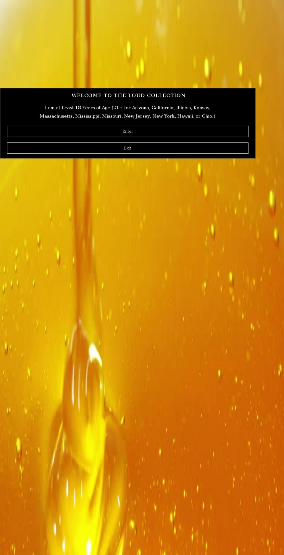 theloudcollection.com — Shopify storefront screenshot
