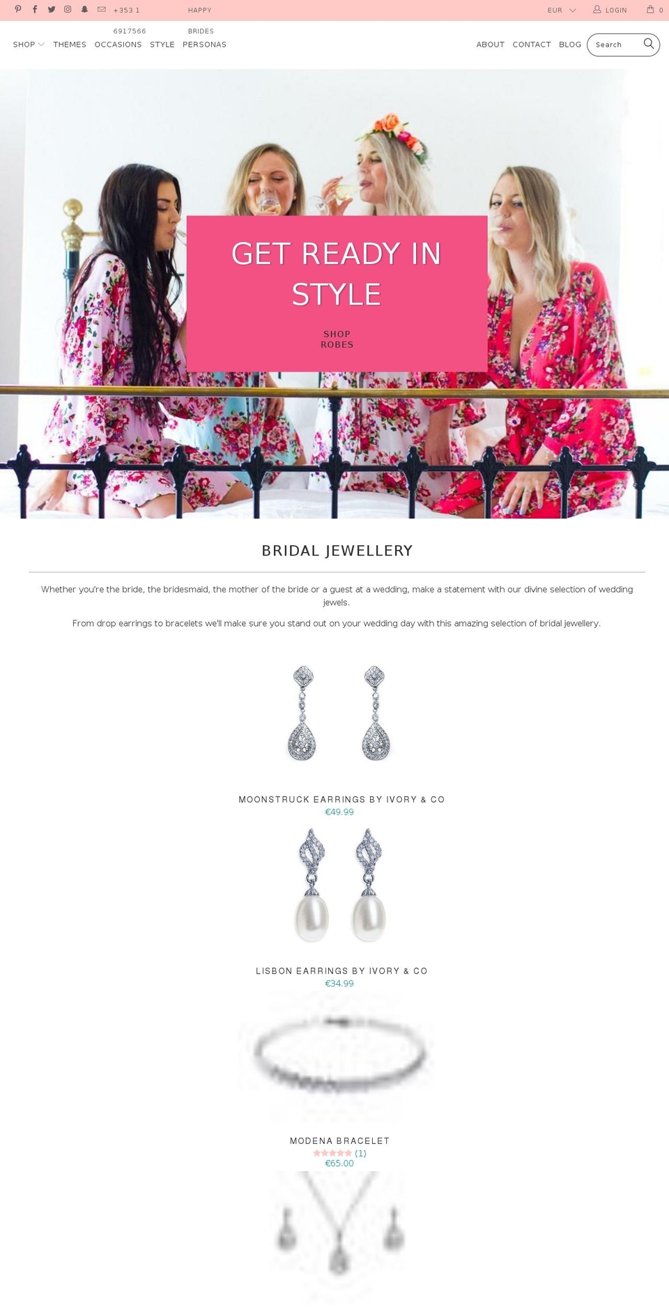 thelovelylittlelabel.com shopify website screenshot