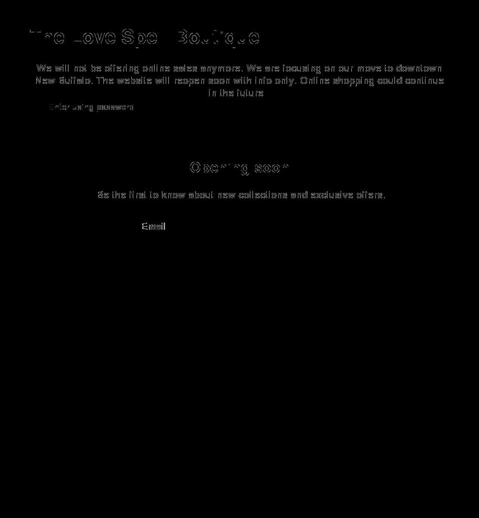 thelovespellboutique.com shopify website screenshot
