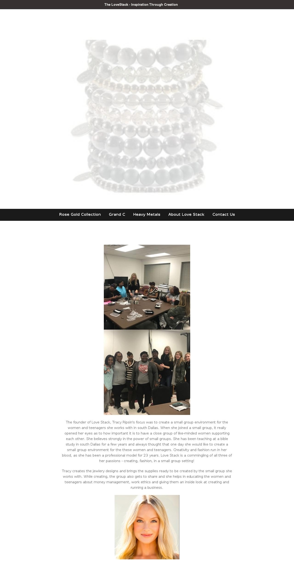 thelovestack.com — Shopify storefront screenshot