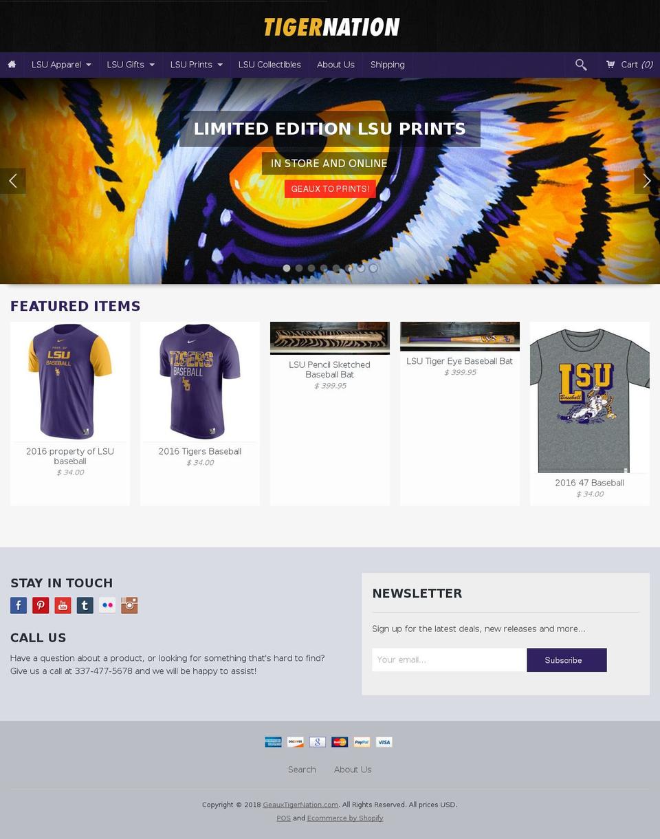 thelsustore.com shopify website screenshot