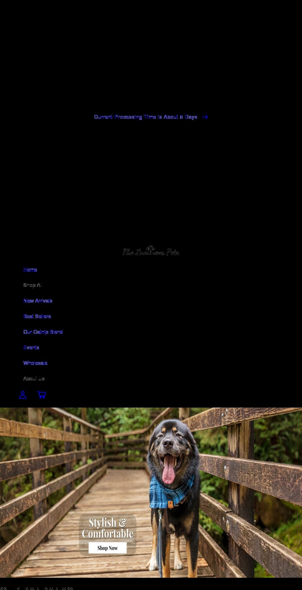 theluminouspets.com shopify website screenshot