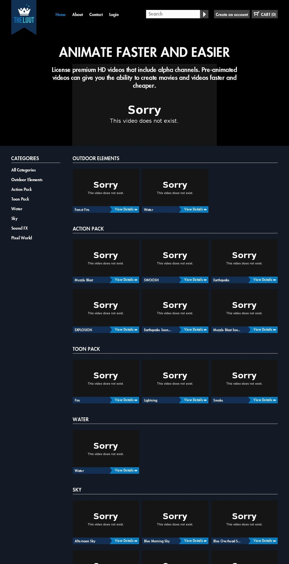 Pixelboom Shopify theme site example theluut.com