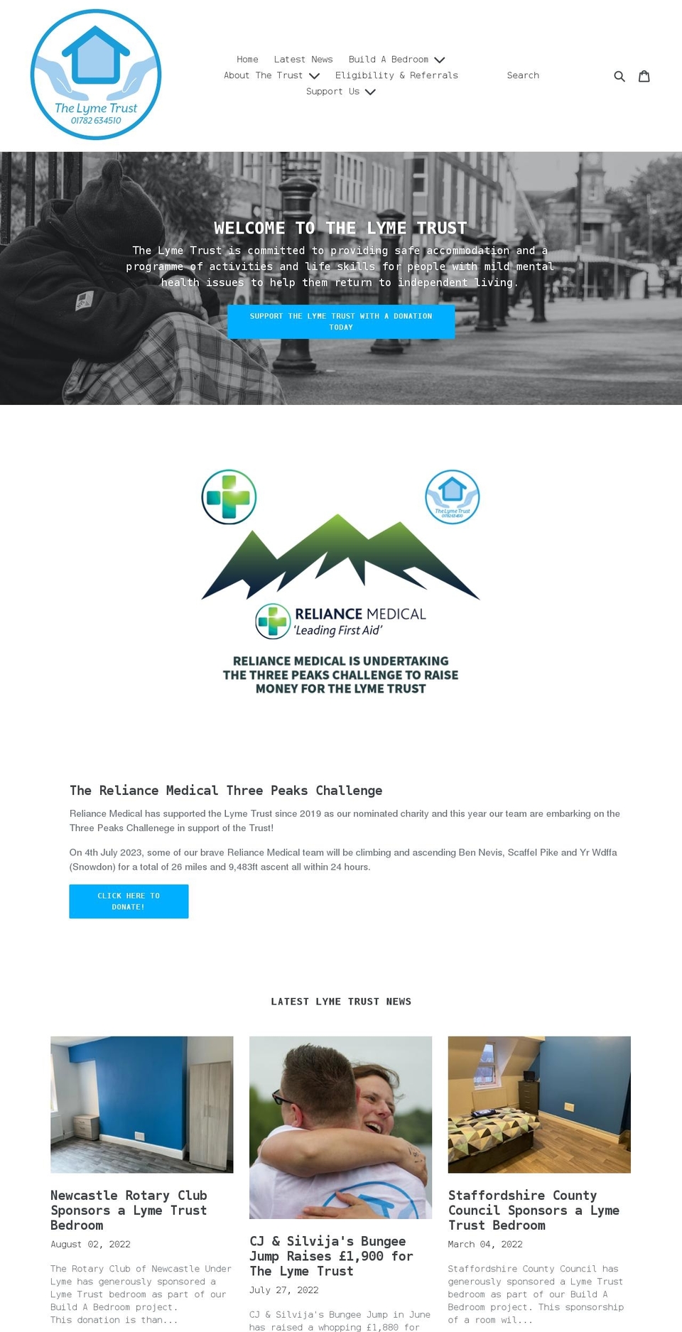 thelymetrust.org shopify website screenshot