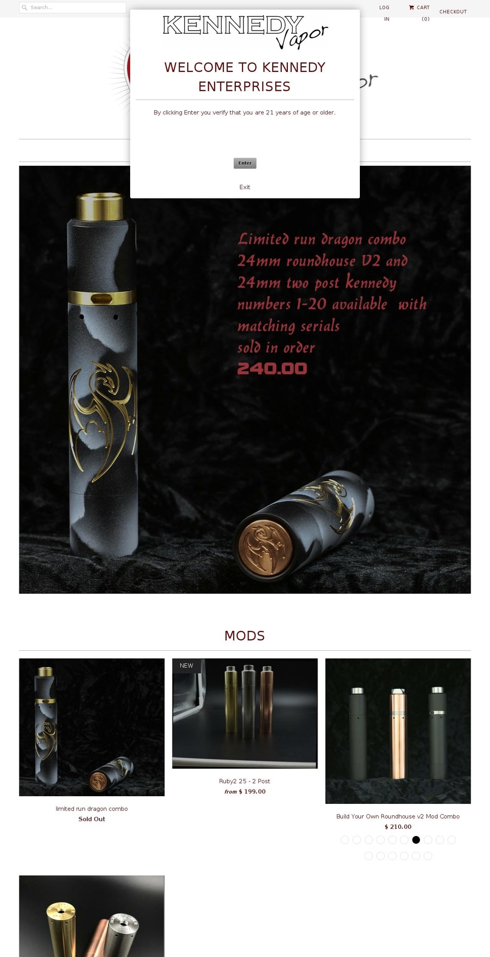 themachinist.com shopify website screenshot