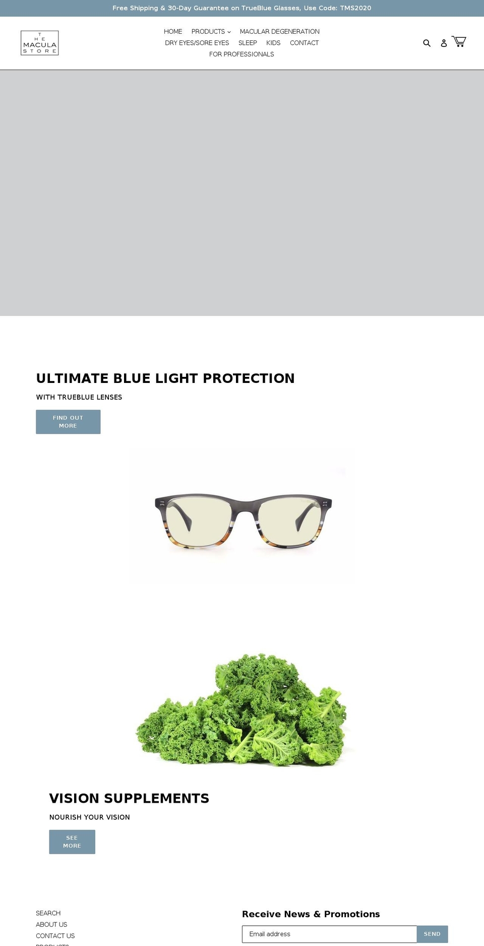 themacularstore.com — Shopify storefront screenshot