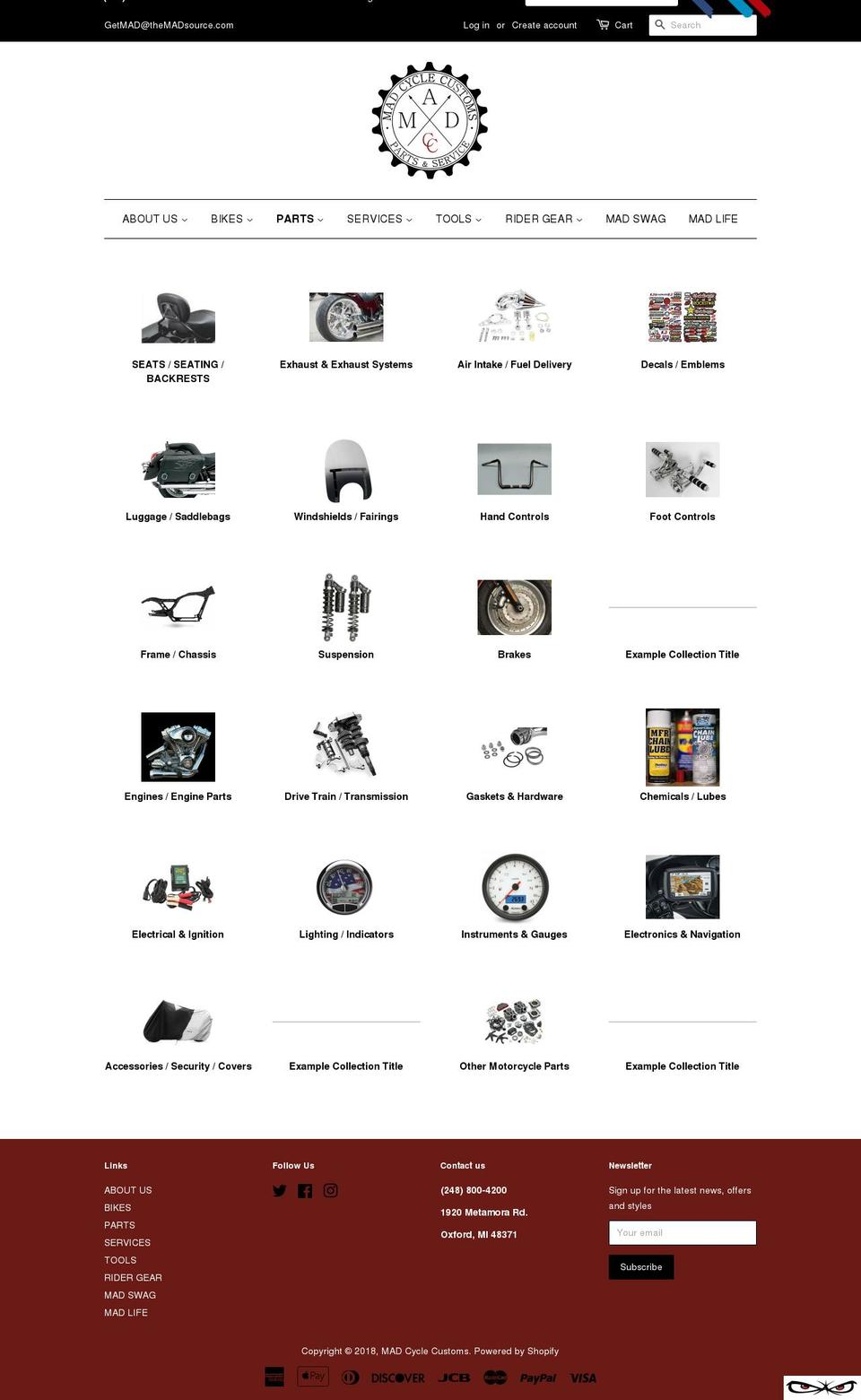 themadsource.com — Shopify storefront screenshot