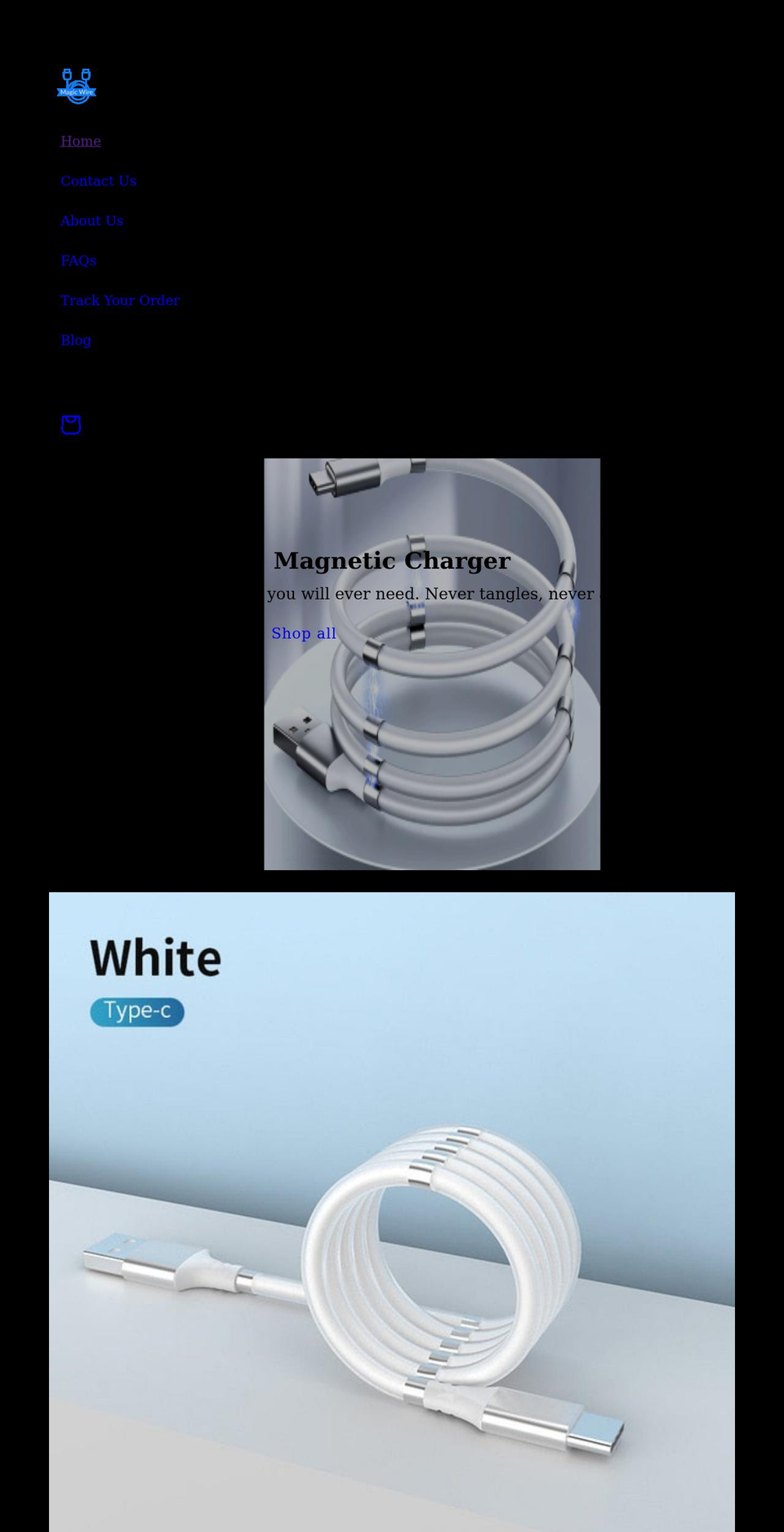 themagicwire.com shopify website screenshot