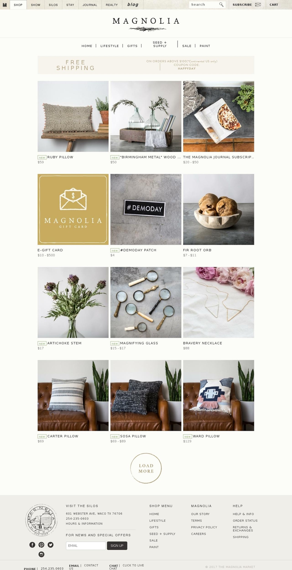 themagnoliamom.net shopify website screenshot