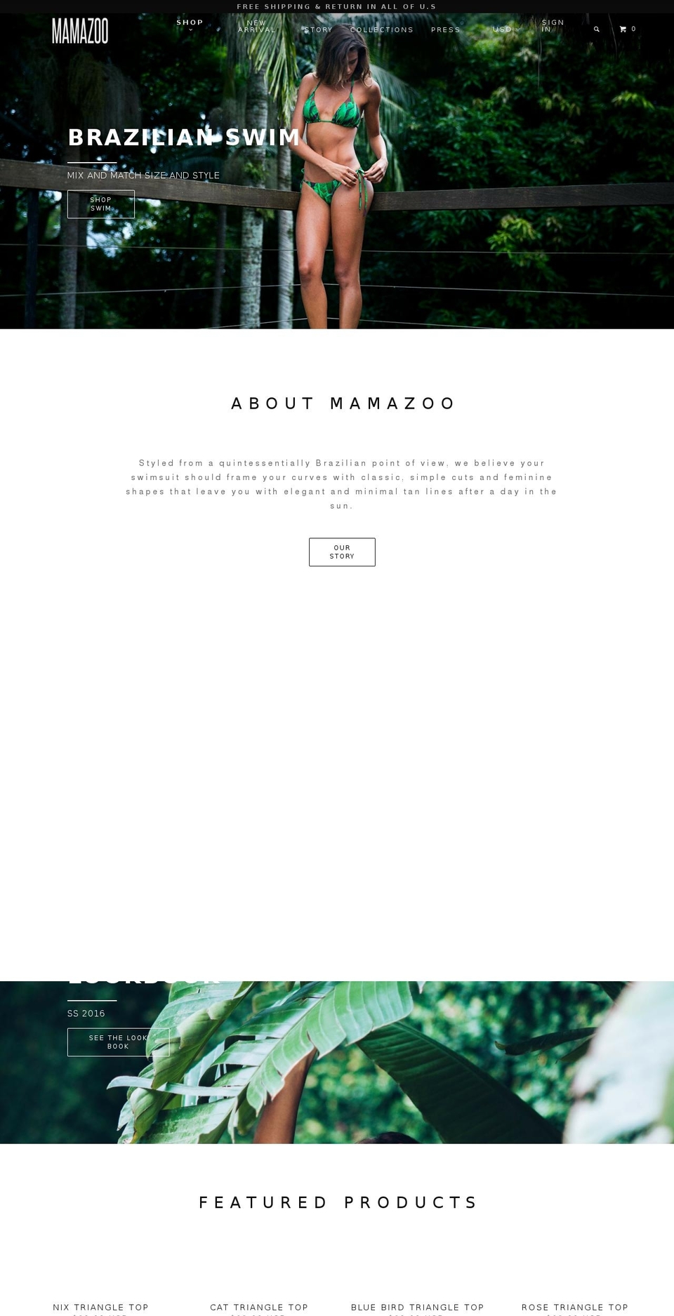 themamazoo.com shopify website screenshot