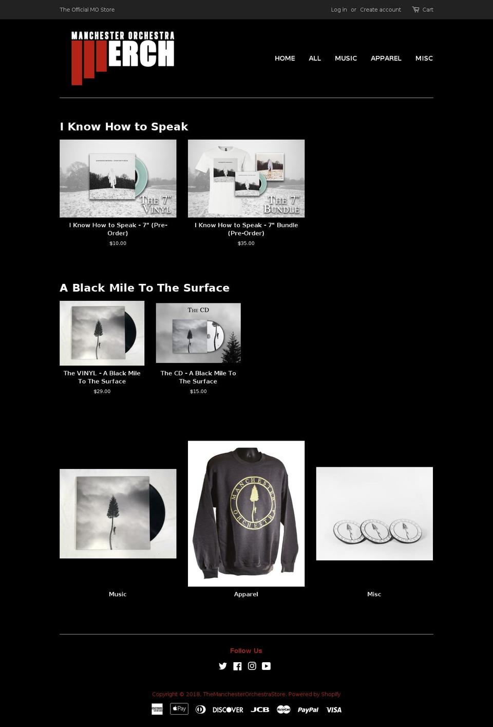 themanchesterorchestrastore.myshopify.com shopify website screenshot