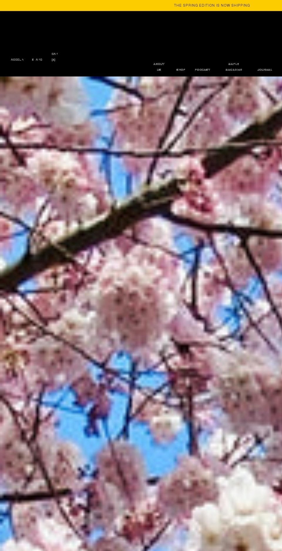 themaplebox.com shopify website screenshot