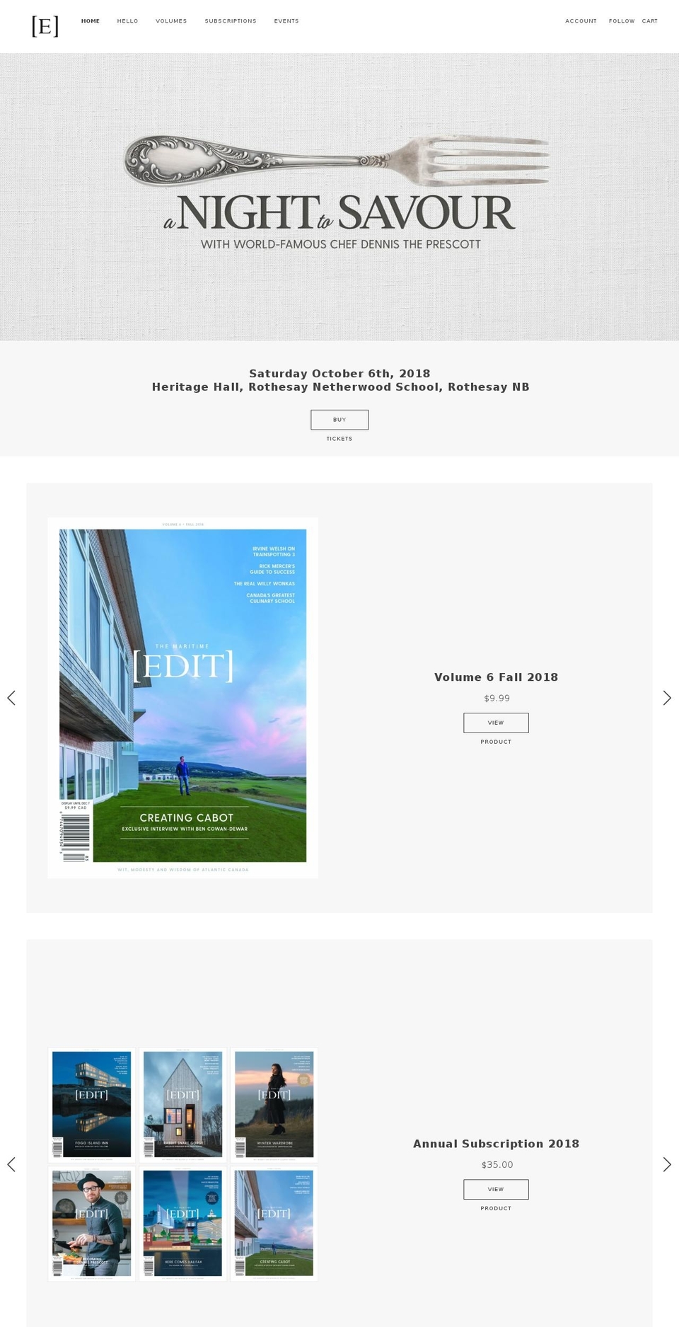 themaritimeedit.com shopify website screenshot