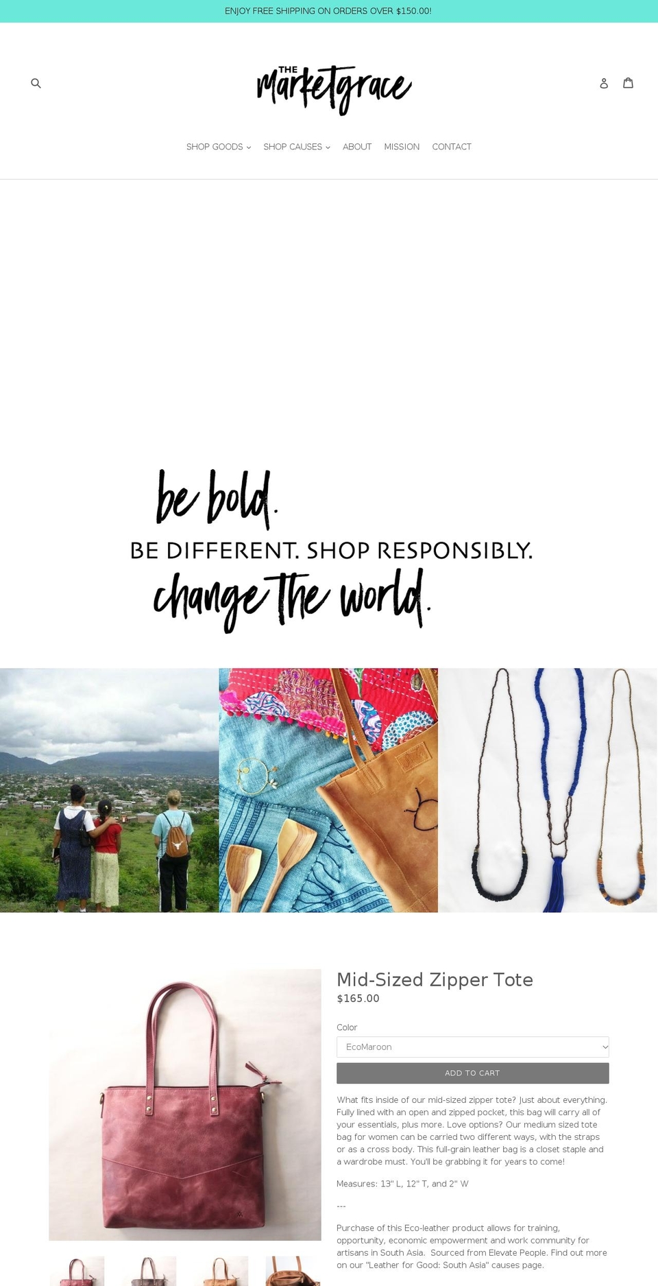 themarketgrace.com — Shopify storefront screenshot