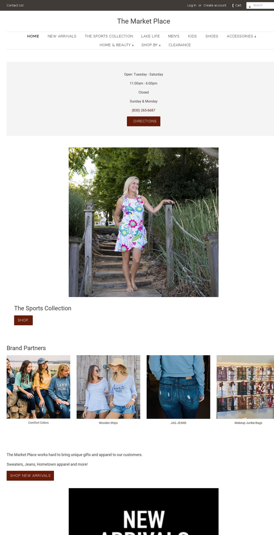 themarketplacebygrmtx.com — Shopify storefront screenshot