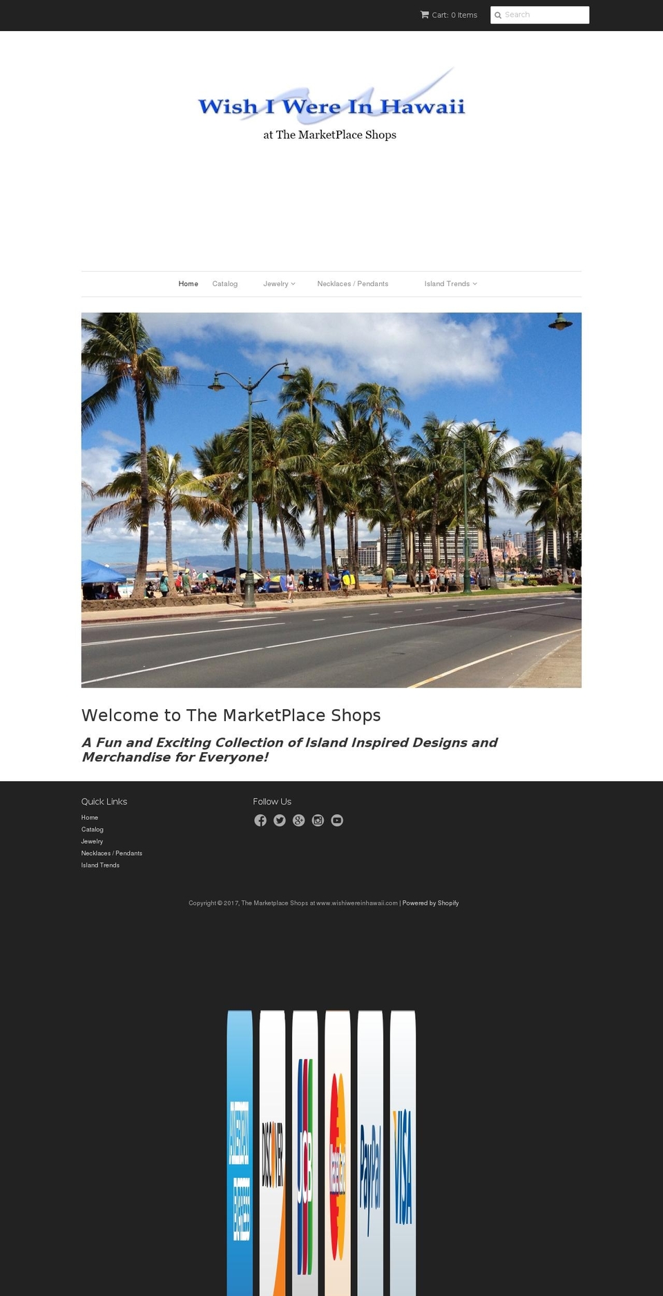 themarketplaceshops.com shopify website screenshot