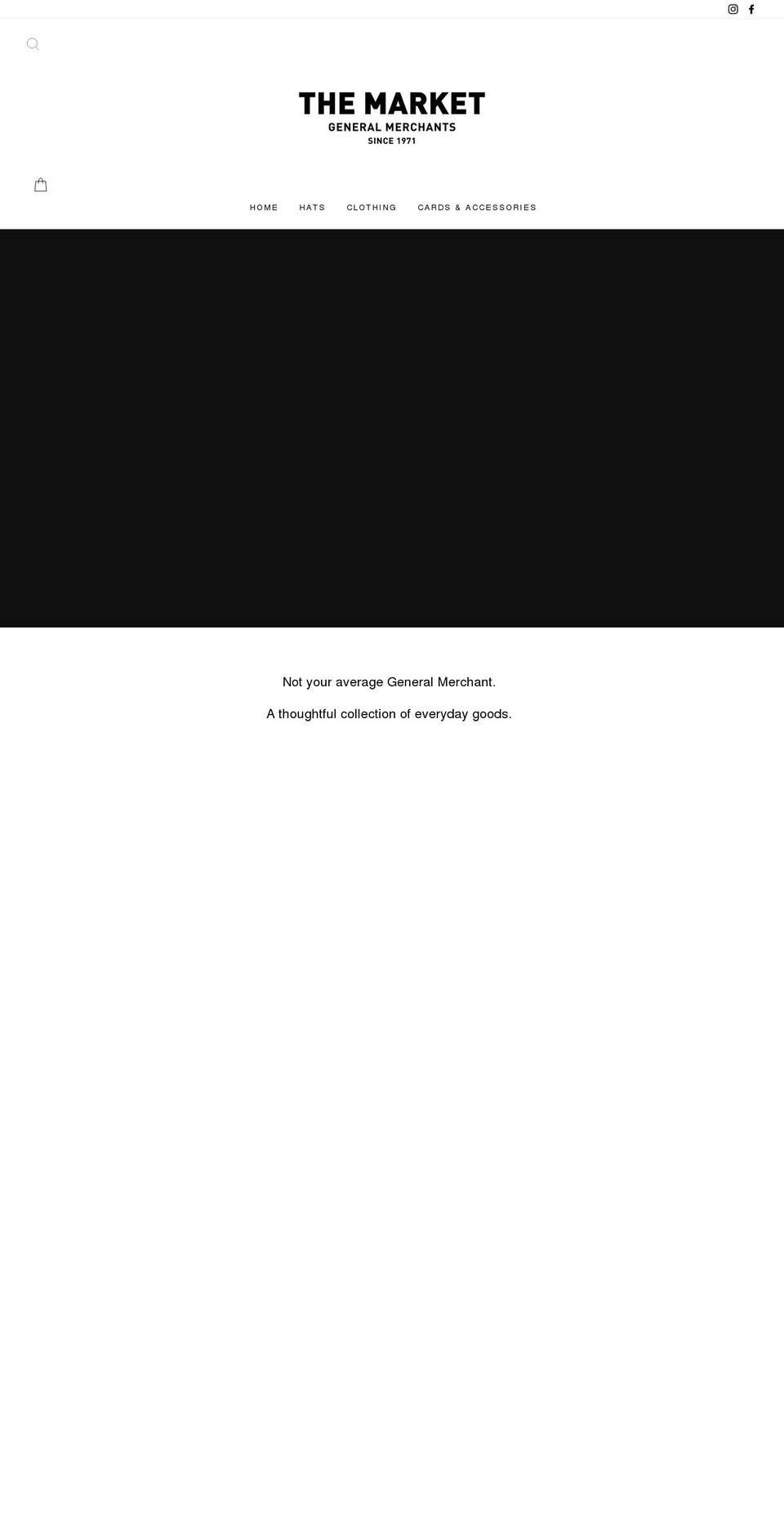 themarketwolfville.ca shopify website screenshot