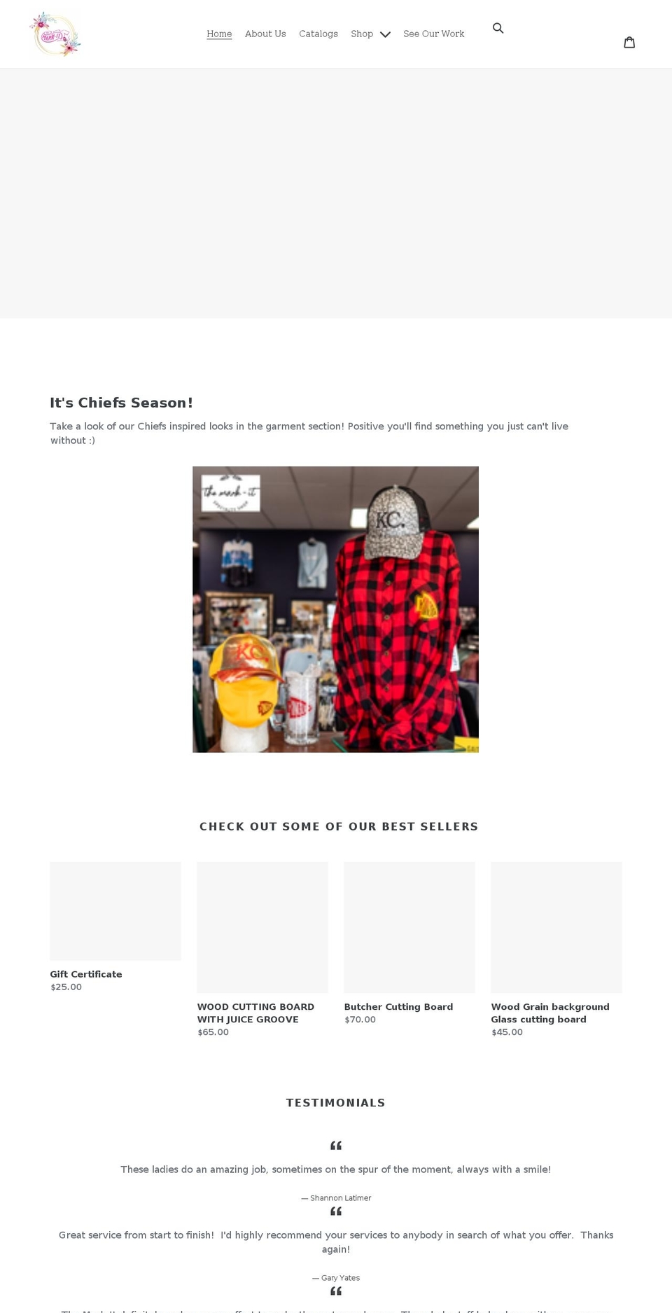 themarkit.com shopify website screenshot