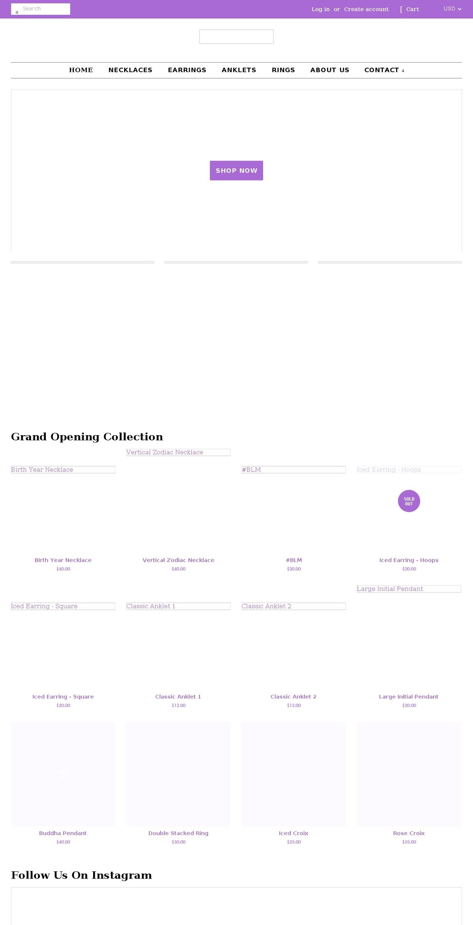 themartiacollection.com shopify website screenshot